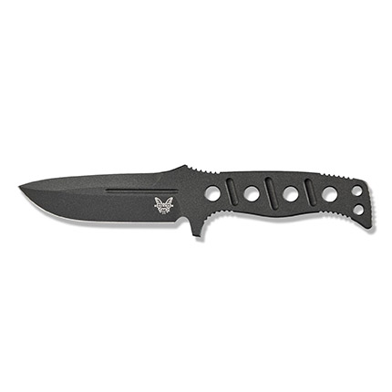Benchmade Adamas BL/PL 4.2" Fixed Blade Black Paracord wrap over-img-0
