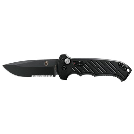 Gerber 06 Auto Automatic Folding Knife 8.5 in Overall 3.8 in S30V Serrated-img-0