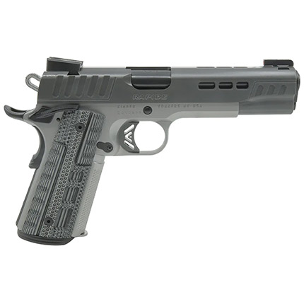Kimber Rapide 45ACP 1911 5" Two-Tone Gray/Black Stainless Steel Matte...-img-0