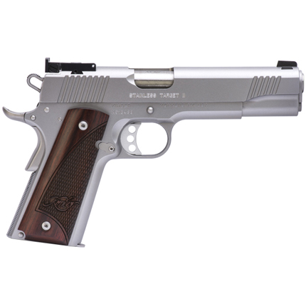 Stainless Target II .45ACP, 5", Stainless Pistol, Kimber Adjustable-img-0