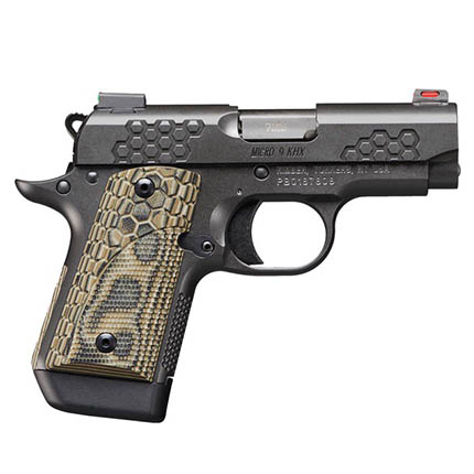 Kimber Micro KHX, 9mm, 2.75", Black Pistol, Fiber Optic Sights, 7rd...-img-0