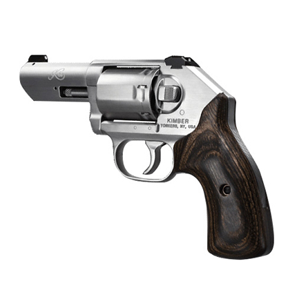 K6s .357Mag, 3", Stainless Revolver, 3 Dot sights, Large Smooth Walnut Grip-img-0