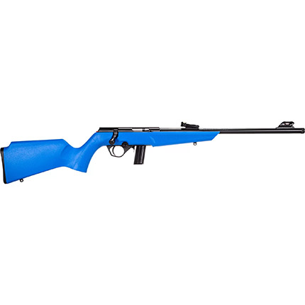 Rossi RB22 Compact 22LR 16.5" Blue/Black 10rd Synthetic Stock; Fiber...-img-0