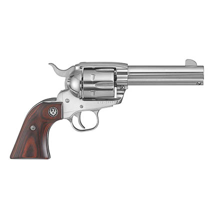 Vaquero .357 MAG 4.62" Barrel Stainless Wood Grips 6 Round Capacity KNV-34-img-0