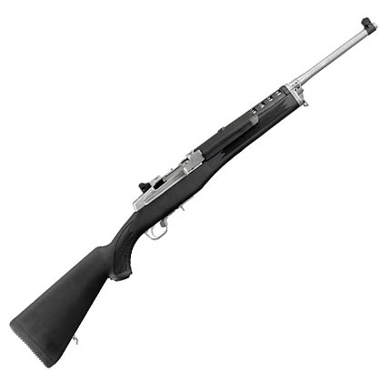 Mini Thirty 7.62x39mm 18.5" Barrel Stainless Steel Black Synthetic Stock...-img-0