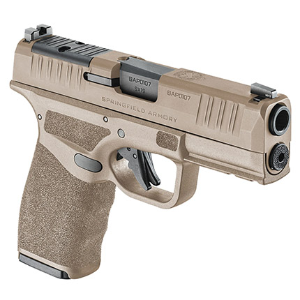 Springfield Hellcat Pro 9mm 3.7" FDE Desert FDE polymer frame & grip,...-img-0