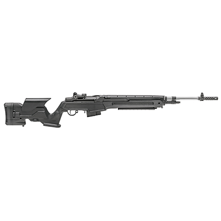 Springfield M1A 6.5 Creedmoor Black Precision Stk National Match Stainless-img-0