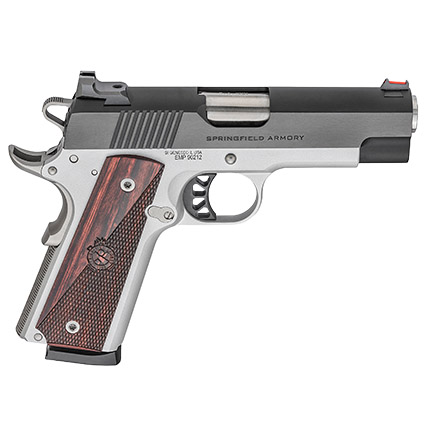 Springfield 1911 Ronin EMP 9mm 4" Stainless/Black Blued Forged Carbon...-img-0